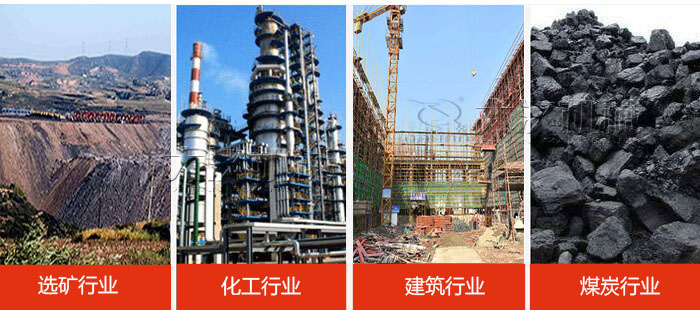 滾筒篩分機適用行業：選礦行業，化工行業，建筑行業，煤炭行業。